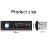 1428 Universal Car Radio Receiver MP3 Player, Support FM with Remote Control