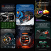 HT22 1.46 inch Smart Sport Watch, Support Bluetooth Call / Sleep / Heart Rate / Blood Pressure Health Monitor(Black)