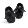 Soft Bottom Non-slip Toddler Shoes Princess Shoes for Baby(Black)