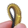 5.5cm 10pcs /Pack HENGJIA Spaghetti Worm T-Tail Soft Bait Spiral Fishing Dummy Lures(Color 2)