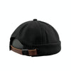 A28 Flower Pattern Personalized Beanie Skullcap Adjustable Sailor Hat, Size:One Size(Khaki)