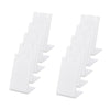 10pcs YX040 Acrylic Jewelry Earrings Display Stand(White)
