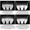 HILDA Power Wool Scissors Blades For Wool Pushers, Specification: 9 Toothed Straight Blade