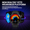 Zeblaze Ares 3 Plus 1.43 inch Fitness & Wellness Smart Watch Supports 24H Health Monitoring(Lava Black)