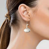 Quirky Garlic Duck Ear Studs Ladies Stylish Holiday Animal Earrings, Style: Single Sided Pattern