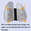 5297 Car Massage Seat Cushion(Beige with Beige)