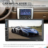 7018B 7.0 inch HD Touch Screen Dual DIN Car Radio Bluetooth Stereo MP3 / MP4 / MP5 Player with Remote Control, with Rearview Camera, 6800 Module, Support  FM / TF Card / USB Flash Disk