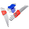 9pcs/set HSD HSR-9 Short Version Short-Side Ball-End Hexagon Wrench Set Tools