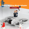 For DJI Neo Sunnylife Building Blocks Adapter Funny Building Bricks Toy Expansion Accessories (Grey)