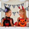 Halloween Felt Candy Bag Party Costume Three-Dimensional Handbag, Color: Orange Devil Face