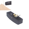 Ebony Mini Planer Leather Trimming Tool, Style:Arc Bottom Planer