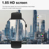 T12Pro 1.85-inch IP67 Waterproof Sports Health Monitoring Bluetooth Call Smart Watch(Black)