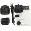 SD-548C 14 Function Black LCD Waterproof Wireless Multifunctional Bicycle Cycle Speedometer Bike Computer Odometer(Black)