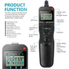 Aputure AP-TR3N LCD Timer Remote Cord for Nikon D5100D3100, D7000, D5000, D90