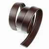 Men Casual Cow Leather Belt Waistband, Length: 125cm(Black)