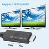 Scart To HDMI-Compatible Converter Video Audio Adapter Cable (Black)