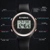 SYNOKE 9108 Student Silicone Strap Electronic Watch(Black)