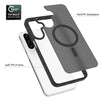For Samsung Galaxy A26 5G Skin Feel TPU Hybrid PC MagSafe Phone Case(Purple)