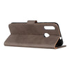 For Alcatel 1SE 2020 Cowhide Texture PU + TPU Horizontal Flip Leather Case with Holder & Card Slots & Wallet(Khaki)