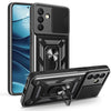 For Samsung Galaxy A26 5G Sliding Camera Cover Design TPU+PC Phone Case(Black)
