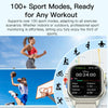 Sports Smart Watch 2.06 Inch Ultra HD AMOLED Screen Bluetooth Talking Watch(White)