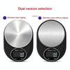 Home Kitchen Electronic Scale High Precision Stainless Steel Jewelry Scale, Style:No Edging, Specification:5kg/0.1g