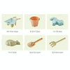 6pcs /Set Sand Cart Children Outdoor Beach Toys Play Water Play Sand Set