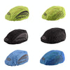 2 PCS Cycling Helmet Rain Cover Outdoor Reflective Safety Helmet Cover, Size: Free Size(Fluorescent Green (Style 1))