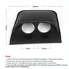 Car 52mm 2 Holes Dash Gauge Meter Pod Mount Holder, Style:Carbon Fiber