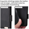 For Asus Zenfone 9 Magnetic Clasp Flip Leather Phone Case(Black)