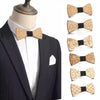 Wooden Bow Tie Men Handmade Bow Tie, Color: Large Mesh