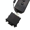 For Nintend Wii Console Remote Motion Plus Adapter Sensor(Black)