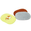 Plush Pet Bed 50x80cm, Coffee - Deep Sleep, Non-Slip, Hypoallergenic