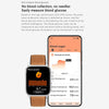GT22 1.85 inch TFT Screen Silicone Band Health Smart Watch, Support Bluetooth Call / Plateau Blood Oxygen / Body Temperature / Arrhythmia / TI Heart Rate Monitoring(Black)