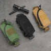 KOSIBATE Outdoor Sports Nylon Shoulder Strap Bag Accessory Sundry Bag (Black)