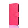 For Asus Zenfone 9 Crystal Texture Horizontal Flip Leather Phone Case(Rose Red)