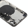 iPhone X Black Battery Back Cover Assembly with Side Keys & Flex Cable