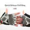 GIYO S-01 GEL Shockproof Cycling Half Finger Gloves Anti-slip Bicycle Gloves, Size: M(Black)
