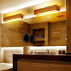 45cm LED Solid Wood Wall Lamp Bedroom Bedside Lamp Corridor Wall Lamp(White Light)
