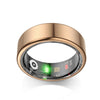 R02 SIZE 8 Smart Ring, Support Heart Rate / Blood Oxygen / Sleep Monitoring / Multiple Sports Modes(Gold)