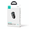 JOYROOM JR-CCN05 30W PD+QC3.0 Mini Metal Car Charger(Black)