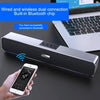 YINDIAO A36 Bluetooth 5.0 Smart Subwoofer Computer Wireless Bluetooth Speaker, Bluetooth Standard Version(Black)
