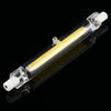 R7S 7W 500LM 118mm COB LED Bulb Glass Tube Replacement Halogen Lamp Spot Light, White Light