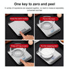 Stainless Steel Small Food Electronic Scale Kitchen Portable Baking Electronic Scale, Colour: 5kg/1g (Battery Model Rose Gold)