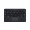 HB119B 10 inch Universal Tablet Wireless Bluetooth Keyboard with Touch Panel (Black)