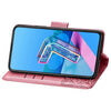 For Asus Zenfone 7 Pro ZS671KS Butterfly Love Flower Embossed Horizontal Flip Leather Case with Bracket / Card Slot / Wallet / Lanyard(Pink)