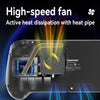 ANBERNIC RG556 Handheld Game Console Android 13 System 5.48-Inch AMOLED Screen WIFI Bluetooth Game Player 128GB+128GB(Transparent Blue)