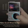 2.4 inch HIFI Bluetooth Music Player DSD256 Mastering Sound Quality Walkman, Memory: 16GB+8GB(Gray)