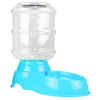 3.5L Blue Pet Waterer Automatic Dog Cat Feeder Gravity Dispenser