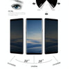 UV Full Cover Anti-spy Tempered Glass Film for Galaxy Note 8